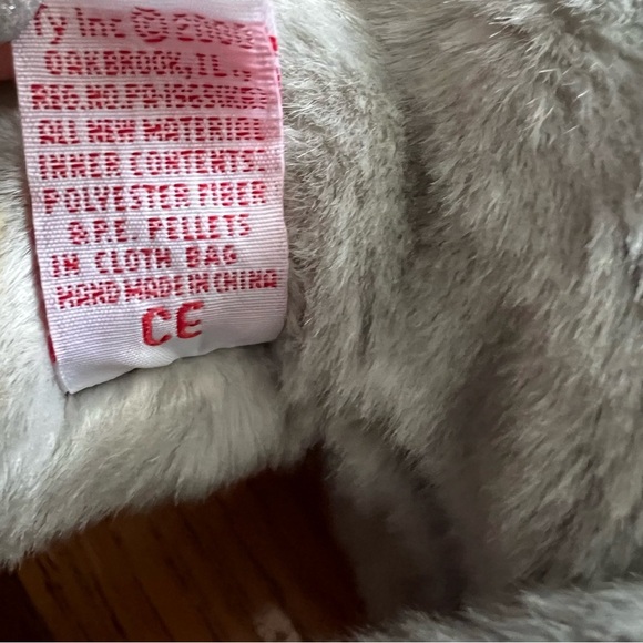 Ty Beanie‎ Buddies Elephant American Flag Stuffed Plush Animal Toy Gray 18” - Picture 7 of 8